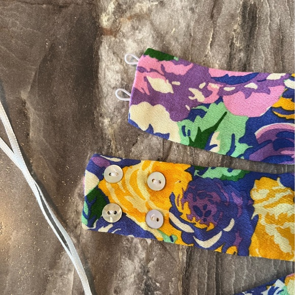 Zara Floral Halter Crop Top - Picture 9 of 15